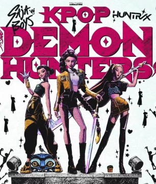 Ilustrasi KPop Demon Hunters. [Instagram]